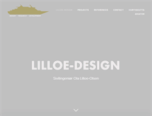 Tablet Screenshot of lilloe-design.no